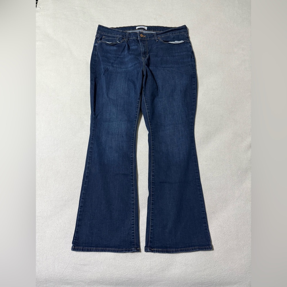 Denizen Levis Womens 34x27.5 Bootcut‎ Jeans Denim Mid Rise Blue